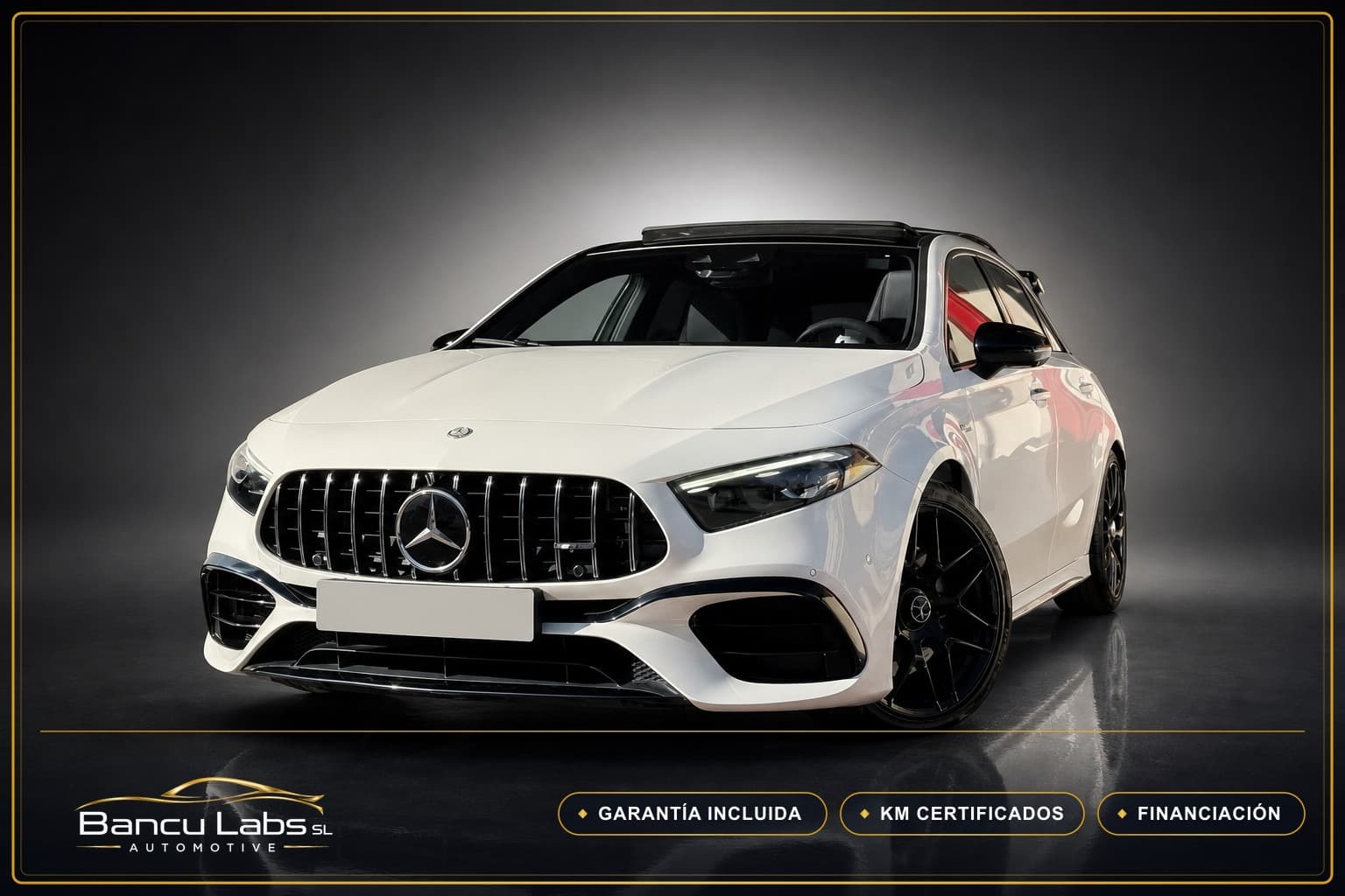 Mercedes-Benz Clase A AMG A 45 S 4MATIC+ 2023 Blanco de ocasión