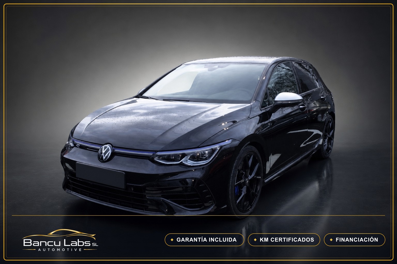 Volkswagen Golf R 2.0 TSI 320 CV DSG 4MOTION 2022 Negro de ocasión
