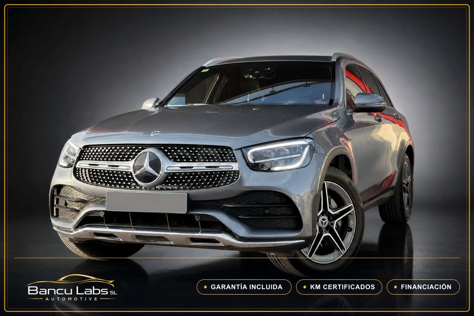Mercedes-Benz Clase GLC GLC 200 4MATIC 2020 Gris / Plata de ocasión